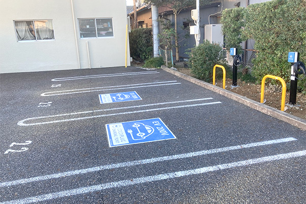 窪田整形外科リウマチ科の駐車場
